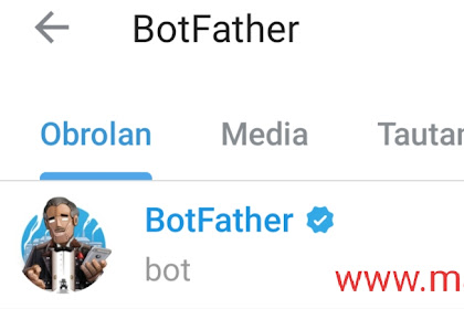 Cara Membuat Bot Telegram Melalui Handphone
